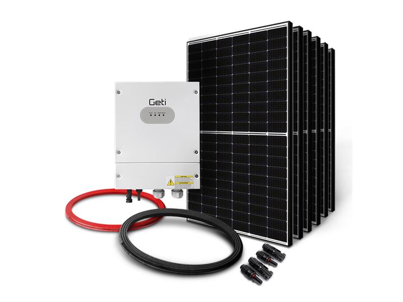 E-shop Súprava na Fotovoltaický ohrev vody GETI GWH01 2490W 6x PV Ja Solar