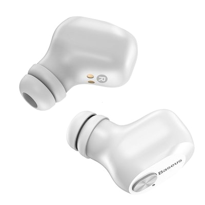 Sluchátka Bluetooth BASEUS TWS W01 bílé