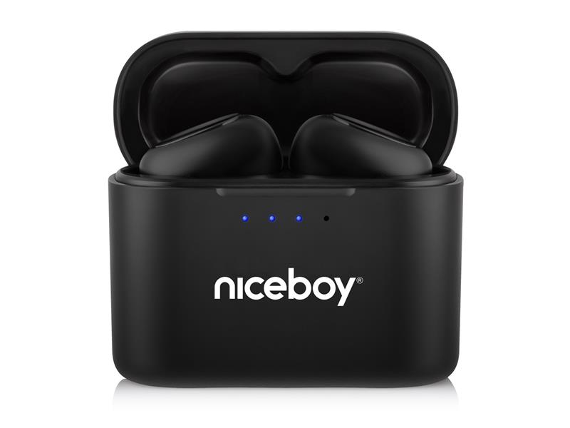 Sluchátka Bluetooth NICEBOY HIVE Podsie 2021 BLACK