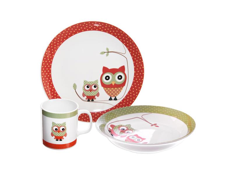 Laste söögikomplekt ORION Owl