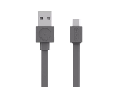 Kabel ALLOCACOC USB/Micro USB 1,5m Grey