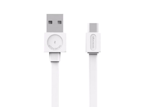 Kabel ALLOCACOC USB/Micro USB 1,5m White