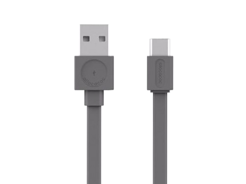 Kabel ALLOCACOC USB/USB-C 1,5m Grey