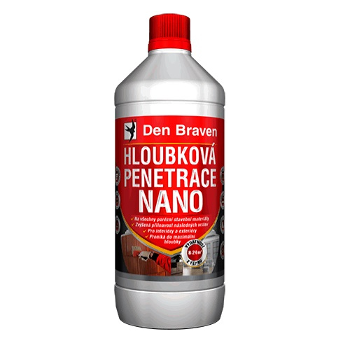 Penetrace hloubková DEN BRAVEN NANO 1l
