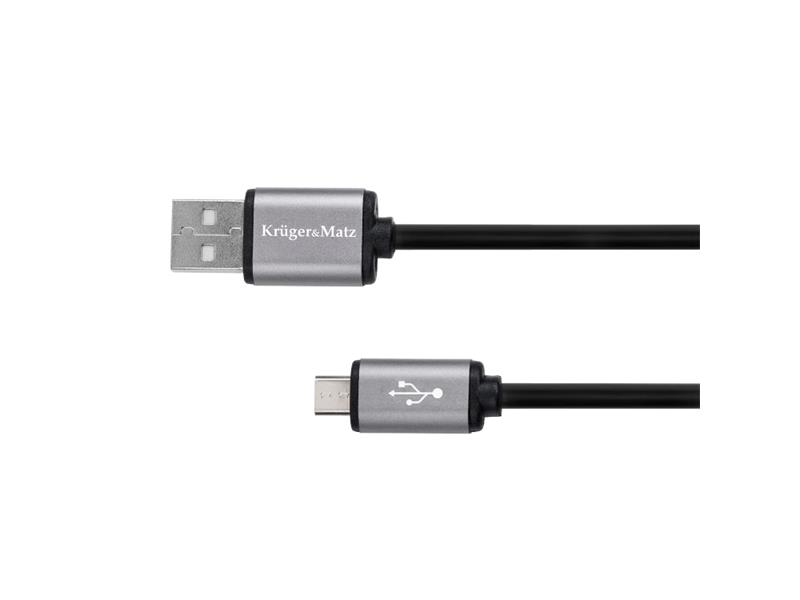 Kabel KRUGER & MATZ KM1234 USB - micro USB 0,2m