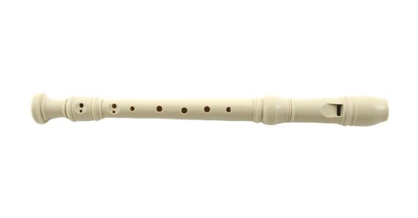 Dětská flétna s čistítkem TEDDIES 30 cm