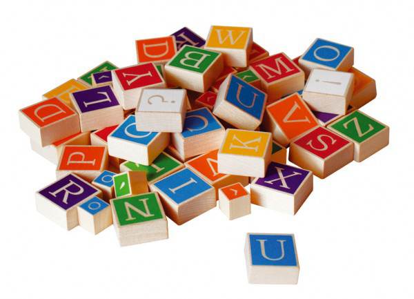 Dětská abeceda DETOA dřevěná