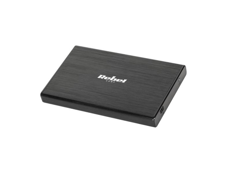 Box pro HDD 2,5" REBEL SATA KOM0691 USB 2.0
