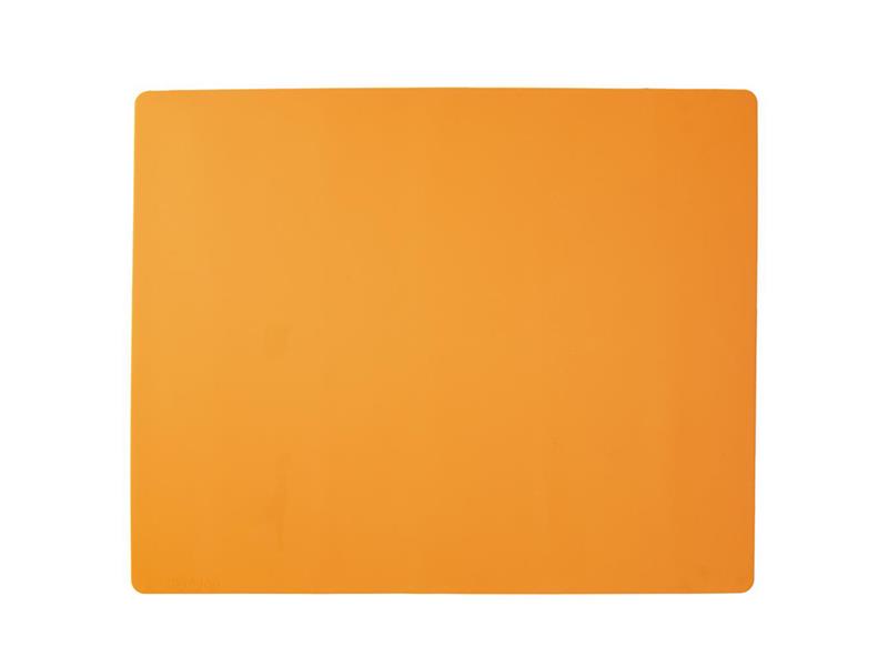 Vál na těsto ORION 50x40x0,1cm oranžový