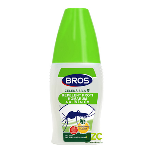 Repelent proti komárům a klíšťatům BROS Zelená Síla 50 ml