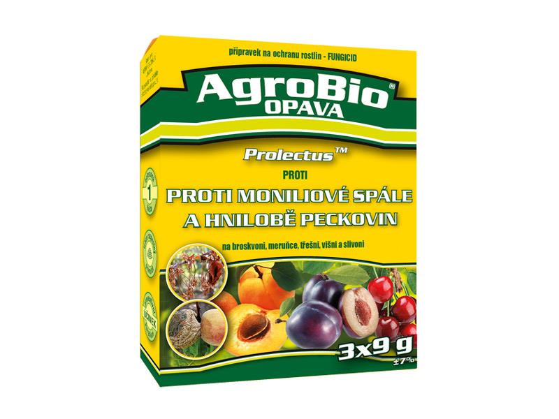 Přípravek proti moniliové spále a hnilobě peckovin AgroBio Prolectus 3x9g