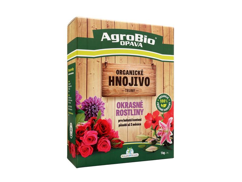 Hnojivo organické AgroBio Trumf Okrasné rostliny 1kg