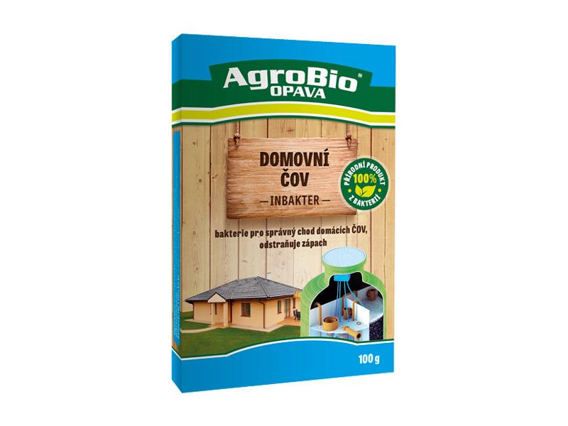 Přípravek k rozkladu organických nečistot v domovních odpadech AgroBio Inbakter ČOV 100g