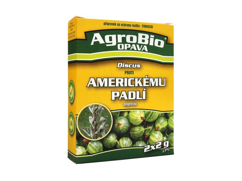 Přípravek proti americkému padlí AgroBio Discus 2x2g