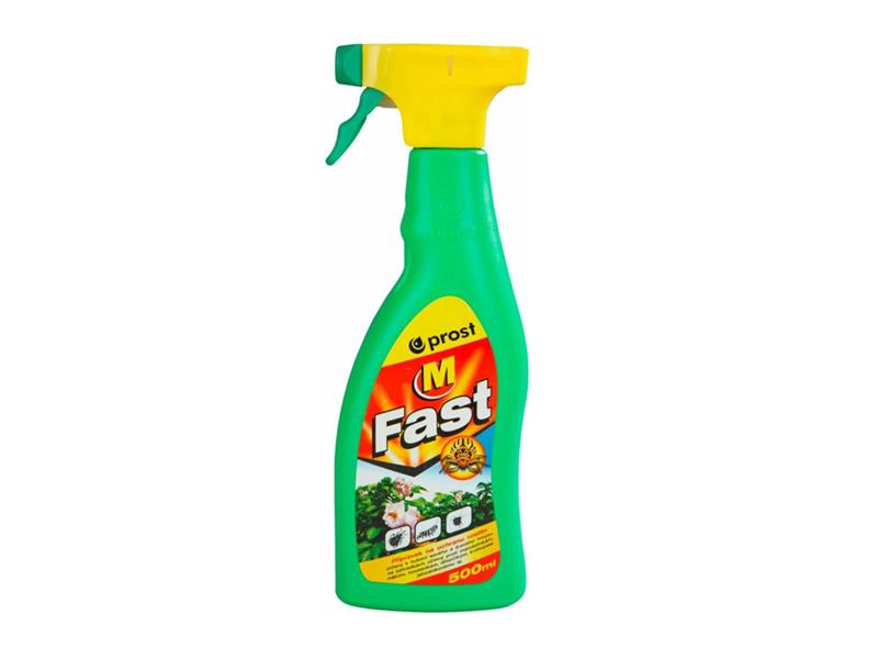 Přípravek proti hmyzu (mandelinky, mšice, housenky, dřepčíky a květopase) AgroBio Fast M 500 ml