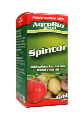 Přípravek proti škůdcům na ovoci, zelenině a vinné révě AgroBio SpinTor 6 ml