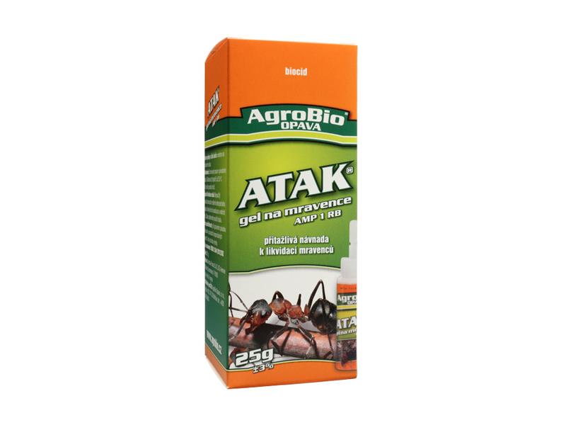 Přípravek proti mravencům AgroBio Atak AMP 25g