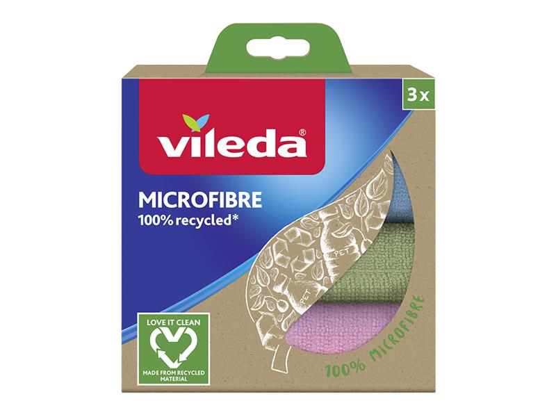 Mikrohadřík z recyklovaných vláken VILEDA 168310 3ks