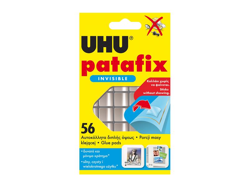 Lepící guma UHU PATAFIX Invisible transparentní