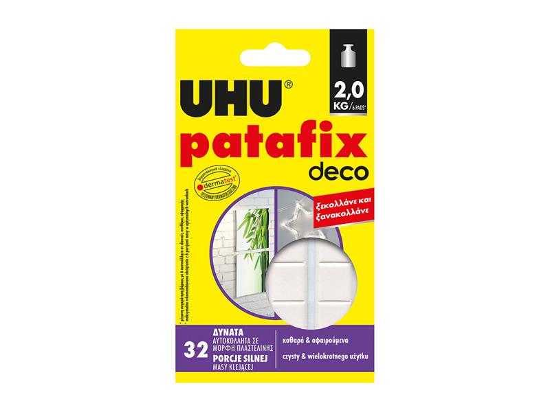 Lepící guma UHU PATAFIX Homedeco bílá