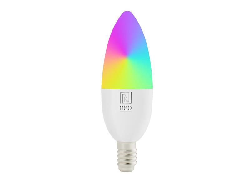 Smart žárovka LED E14 6W RGBW IMMAX NEO 07716L WiFi Tuya