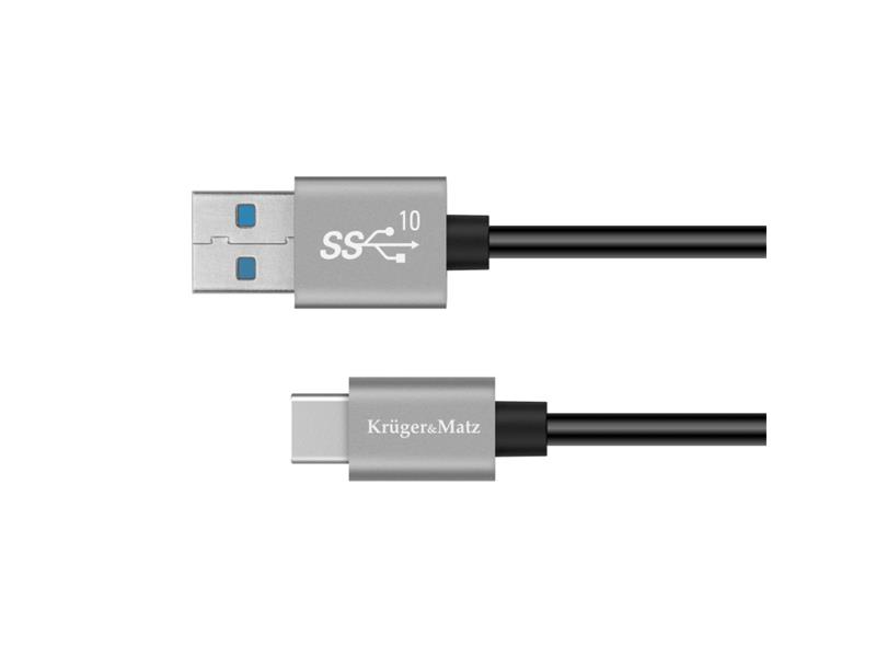 Kabel KRUGER & MATZ KM1263 Basic USB - USB C 1m