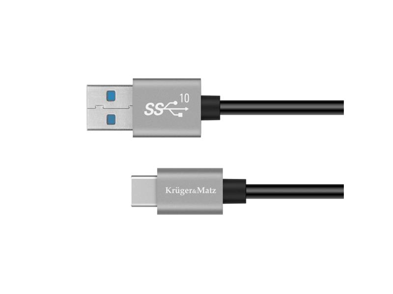 Kabel KRUGER & MATZ KM1262 Basic USB - USB-C 0,5m