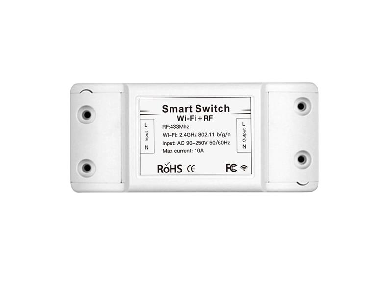 Smart spínač osvětlení MOES MS-101WR 1-kanálový WiFi Tuya