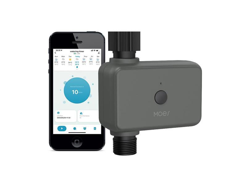 Smart zavlažovací systém MOES Water Timer Bluetooth Tuya