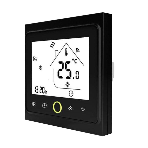 Smart termostat MOES BHT-002-GB Black WiFi Tuya