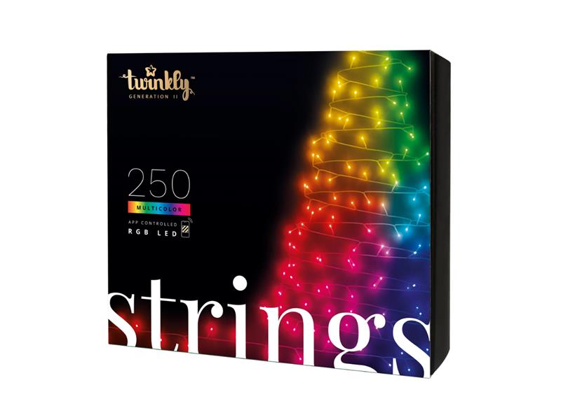 Smart LED vánoční řetěz TWINKLY Strings TWS250STP-BEU 20m WiFi
