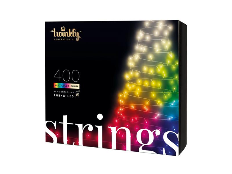 Obrázok Twinkly Světelný LED řetěz Twinkly Strings Multi-color RGB / White 400