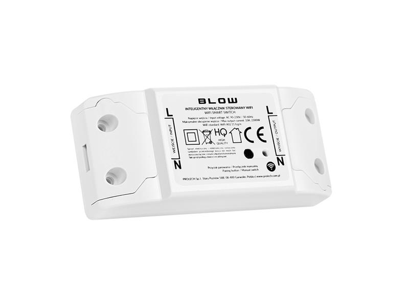 Smart spínač osvětlení BLOW 1-kanálový WiFi Tuya