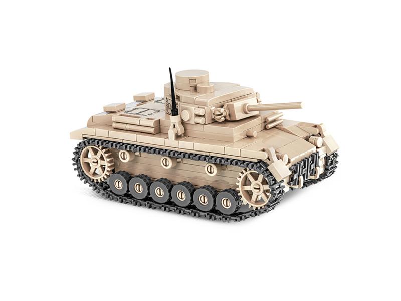 Stavebnica COBI 2712 II WW Panzer III Ausf J, 1:48, 292 k