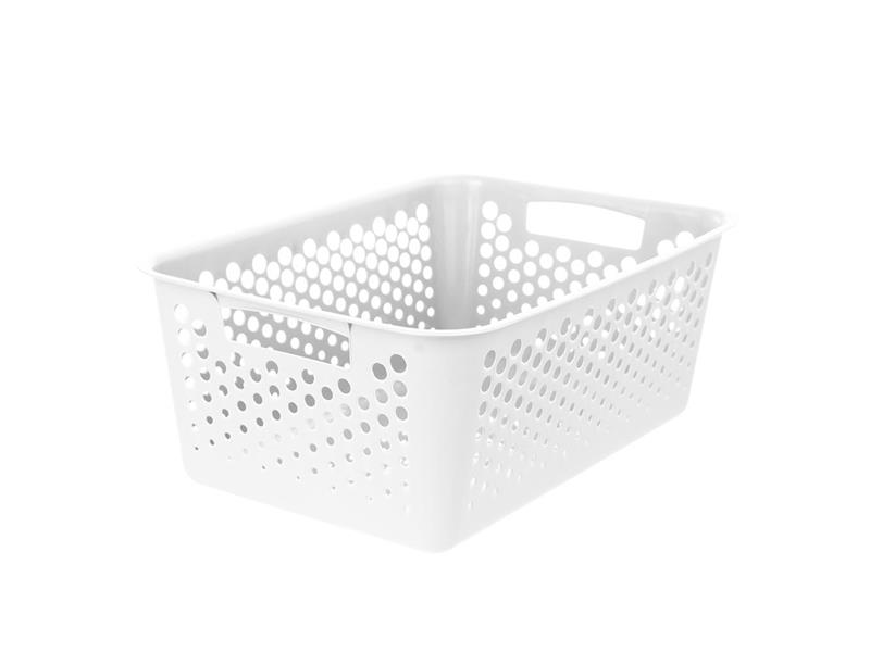 Košík ORION 36,5x25,5x14,5cm White