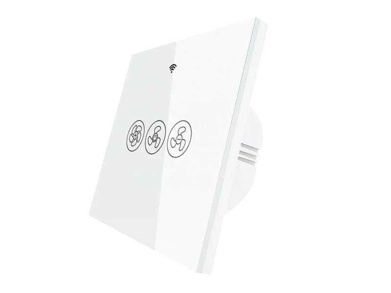 Smart ovladač ventilátorů MOES Fan Dimmer Switch WiFi Tuya