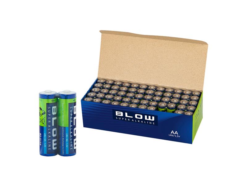 Baterie AA (LR6) alkalická BLOW Super Alkaline 30x 2ks / shrink