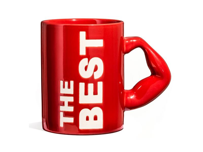 Hrnek GADGET MASTER The Best Mug Red