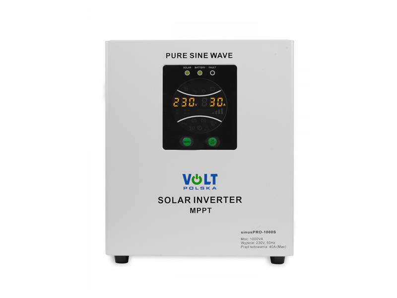 Solární regulátor VOLT Sinus Pro 1000 S 12/230V 1000VA 700W MPPT 40A