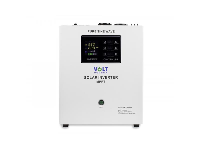 Solární regulátor VOLT Sinus Pro 1500 S 12/230V 1500VA 1050W MPPT 40A