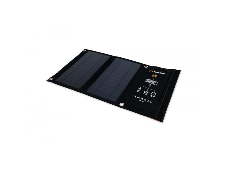 Solární panel VOLT Travel Solar 21W přenosný