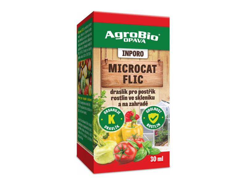 Přípravek pro postřik rostlin ve skleníku AGROBIO Inporo Microcat Flic 30ml