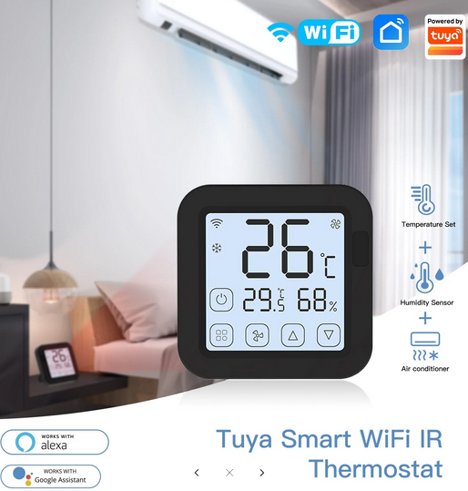 Smart termostat MOES S16Pro IR Thermostat AC Controller WiFi Tuya