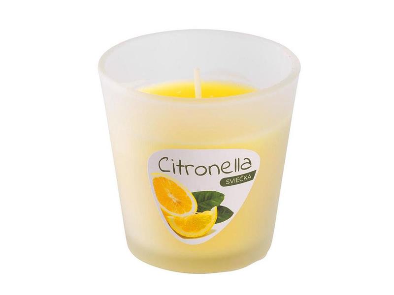 Svíčka vonná Citronella 80g