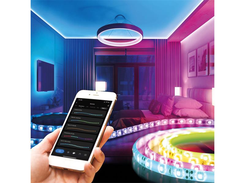 E-shop Smart LED pásik 12V 30LED/m IP67 RGB PHENOM 55860 2x5m WiFi Tuya