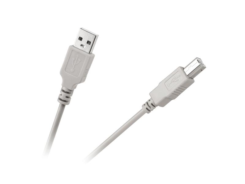 Kábel USB 2.0 A konektor/USB 2.0 B konektor 3m KPO2784-3