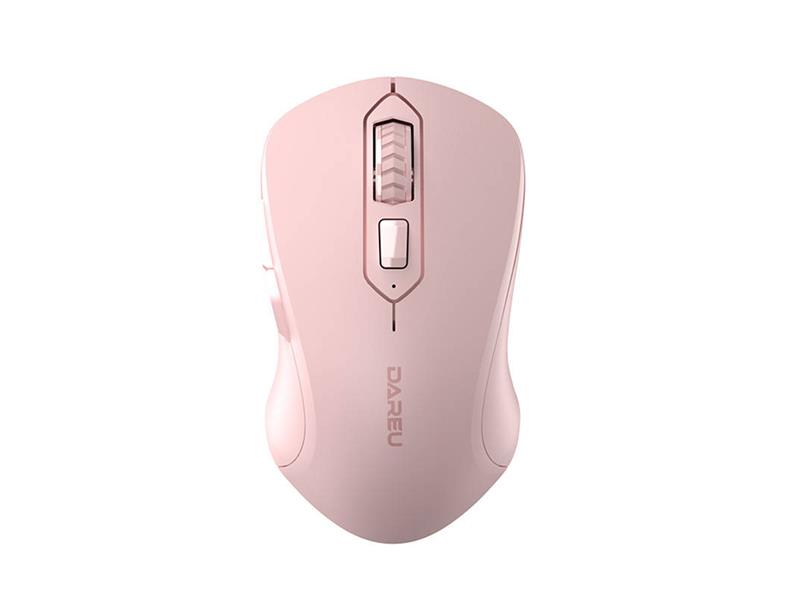 Myš bezdrôtová DAREU LM115G Pink