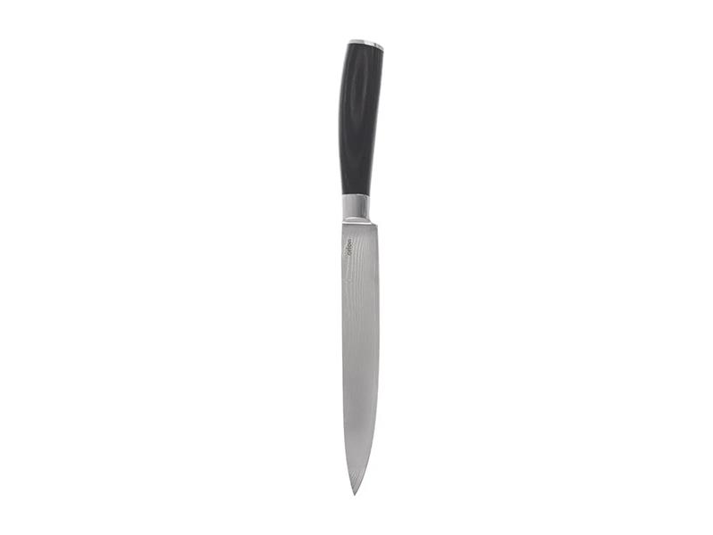 Levně Nůž kuchyňský ORION damašková ocel/pakka 15,5cm