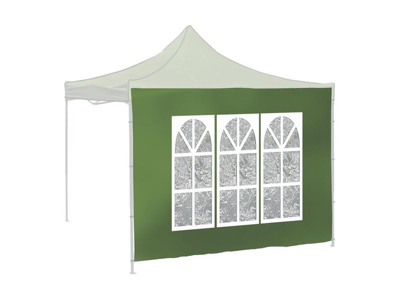 Bočnice pro párty stan CATTARA 13341 Window Waterproof 2x3m 420D zelená