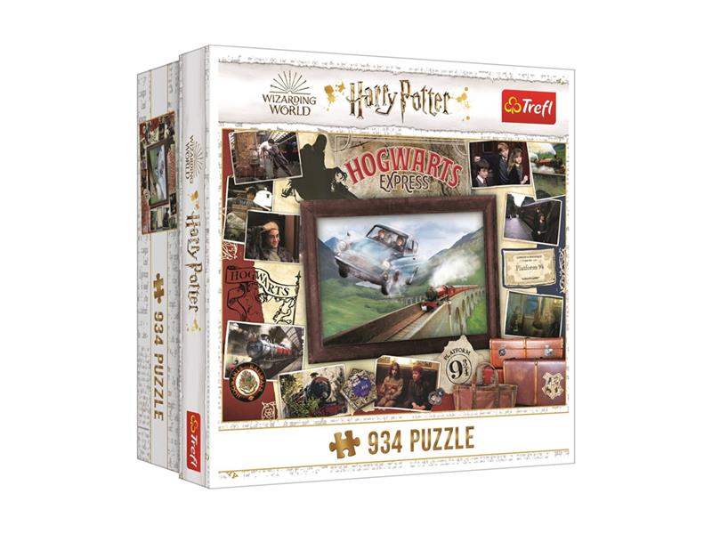 Puzzle TREFL Harry Potter - Rokfortský expres 934 dielikov